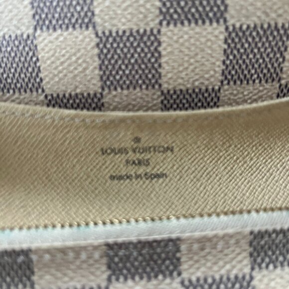 Louis Vitton The Emilie wallet in Damier Azur canvas - Picture 7 of 14